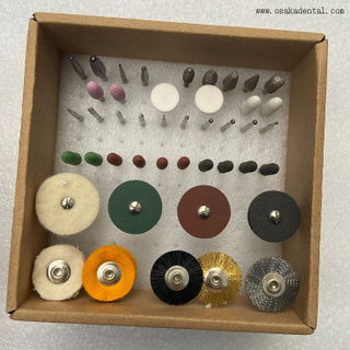 Kits de esmerilhamento e polimento para uso em laboratório dentário para metal/liga 3A01