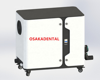 Um para seis unidades de sucção dental com ventilador confiável