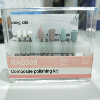 Kit De 9 Fraises Diamant Dentaires Pour Polissage Composites Et Verres - Modèle RA0309 AZDENT